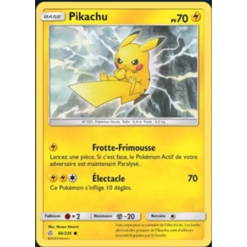 PIKACHU 70PV 66/236
