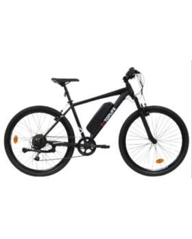 VELO A ASSISTANCE ELECTRIQUE TOPLIFE 27.5' E-3300 NOIR CADRE ACIER 250w 7 VITESSES