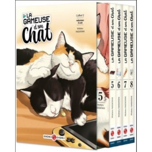 La Gameuse et son chat - Coffret vol. 05 à 08