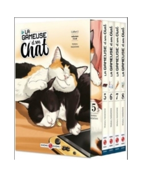 La Gameuse et son chat - Coffret vol. 05 à 08