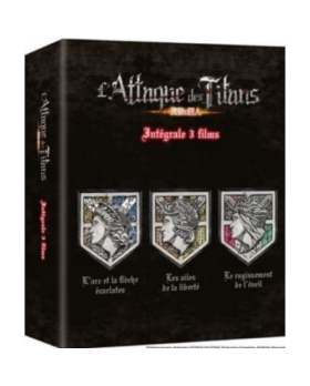 Attaque des Titans - Films 1 à 3 - L'integrale BLURAY