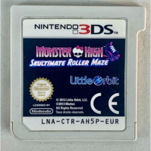 Monster High : Course de Rollers Incroyablement Monstrueuse 3DS LOOSE