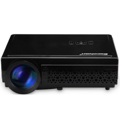 Vidéoprojecteur Excelvan Portable LED 96+ 2500 LUMENS 1080p HDMI/RCA/VGA 
