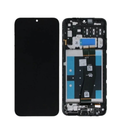 REMPLACEMENT Ecran Tactile COMPATIBLE avec Châssis Samsung Galaxy A14 4G A145 Noir + MONTAGE INCLUS 