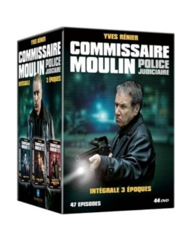 Commissaire Moulin - Police Judiciaire - Intégrale 3 époques - Coffret 44 DVD