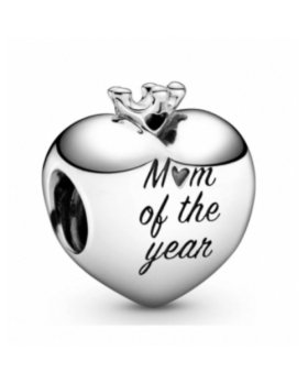PANDORA Charm Pandora People cœur mum of the year