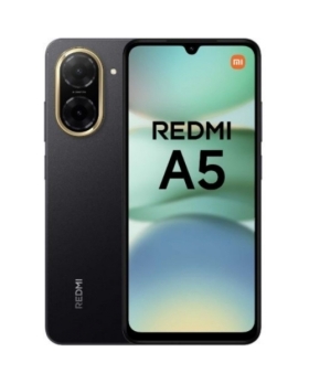 Redmi A5 Midnight Noir 64GO Ram:3GO 32MPX 4G ECRAN:6.88'(120HZ) BATTERIE:5200MAH PLAYSTORE 