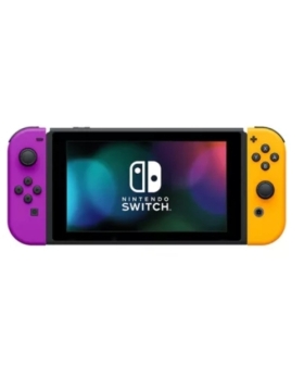SWITCH COMPLETE AVEC JOYCON OFFICIELLE ORANGE ET VIOLET