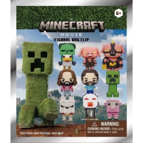Figurine Minecraft Porte-clés Sac à Dos Aleatoire NEUF 