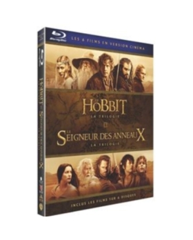 Le Hobbit et Le Seigneur des Anneaux, les Trilogies - Version Cinema [Blu-Ray]