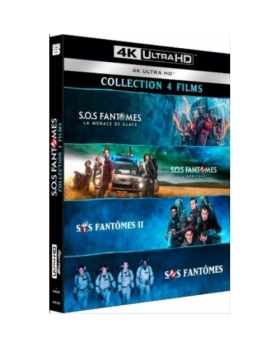 Coffret Collection 4 Films II L'Héritage + S.O.S. Fantômes - La Menace de Glace [4K Ultra HD]