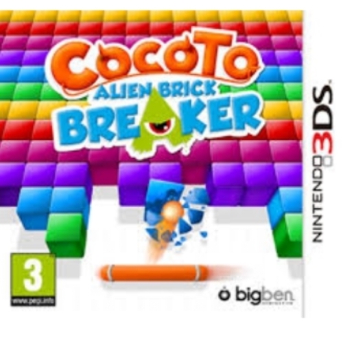 Cocoto Alien Brick Breaker Nintendo 3DS