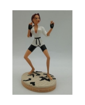 FIGURINE TOMB RAIDER LA DAGUE DE XIAN, MURAILLE DE CHINE 