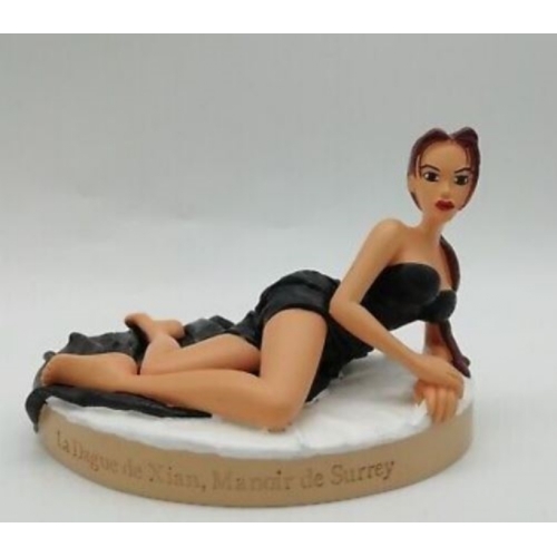 FIGURINE TOMB RAIDER LA DAGUE DE XIAN, MANOIR DE SURREY 