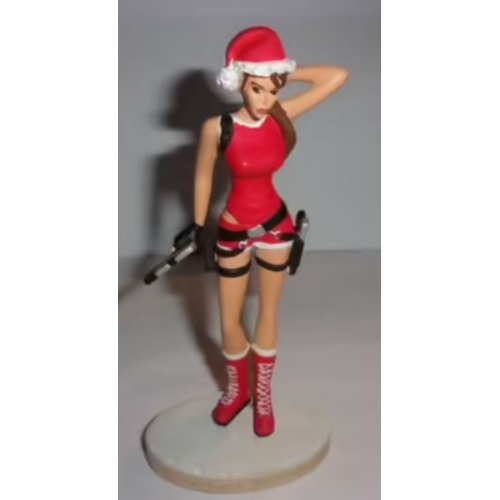 FIGURINE TOMB RAIDER "MERRY CHRISTMAS"
