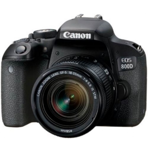 APPAREIL PHOTO NUMERIQUE REFLEX CANON EOS 800D 24.2MPX AVEC OBJECTIF 18-200MM