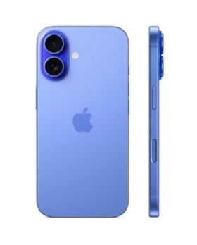 IPHONE 16 BLEU 128GO 5G BATTERIE:100% + COQUE ET VERRE TREMPE OFFERT