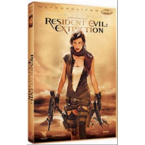 RESIDENT EVIL EXTINCTION DVD 