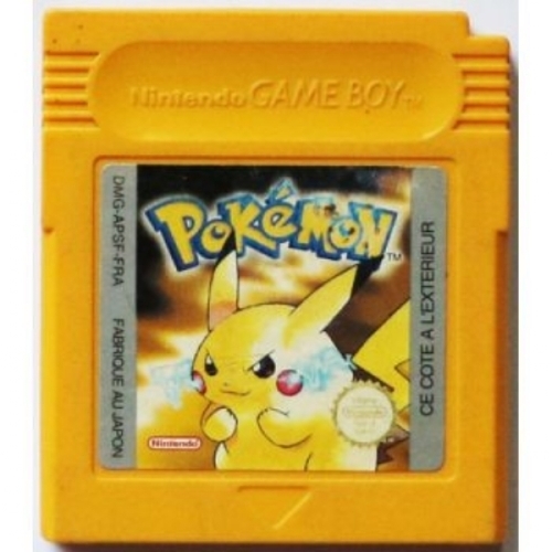 POKEMON VERSION JAUNE GAME BOY LOOSE 