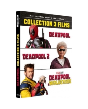 COFFRET DEADPOOL - COLLECTION 3 FILMS - 3 UHD 4K + 3 BD