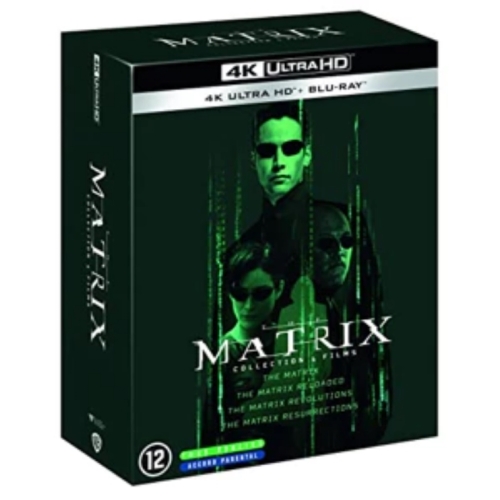 THE MATRIX COLLECTION 4 FILMS 4K ULTRA HD + BLU-RAY 