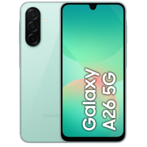 SAMSUNG GALAXY A26 5G VERT 128GO RAM:6GO 50MPX ECRAN:SUPER AMOLED(120HZ 6.74')