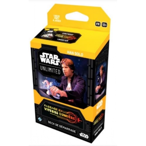 Star Wars Unlimited : Passage en Vitesse Lumière - Deck de Démarrage : Han Solo