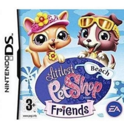 Littlest Pet Shop Friends : A la plage DS AVEC NOTICE