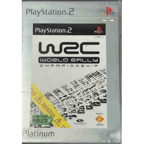 WRC PS2 PLATINUM AVEC NOTICE 