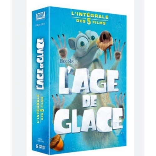 COFFRET L'ÂGE DE GLACE L’INTÉGRALE DES 5 FILMS DVD