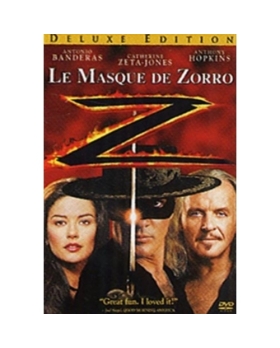 Le Masque de Zorro dvd 