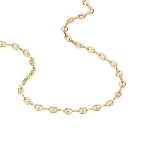 Collier William Plaqué Or Jaune 50CM