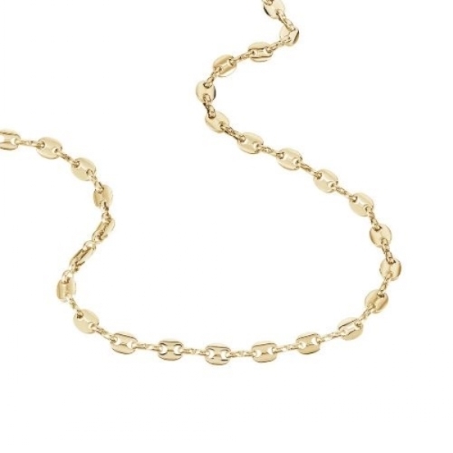 Collier William Plaqué Or Jaune 50CM