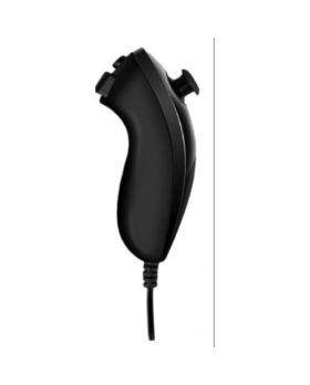 WII MOTE NON OFFICIELLE NOIR + NUNCHUCK