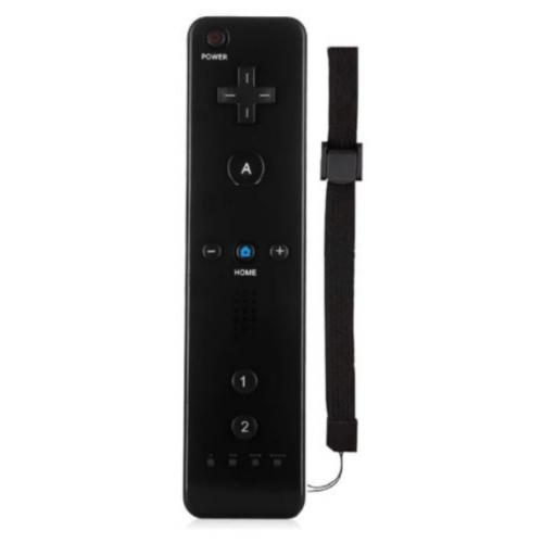 WII MOTE NON OFFICIELLE NOIR + NUNCHUCK