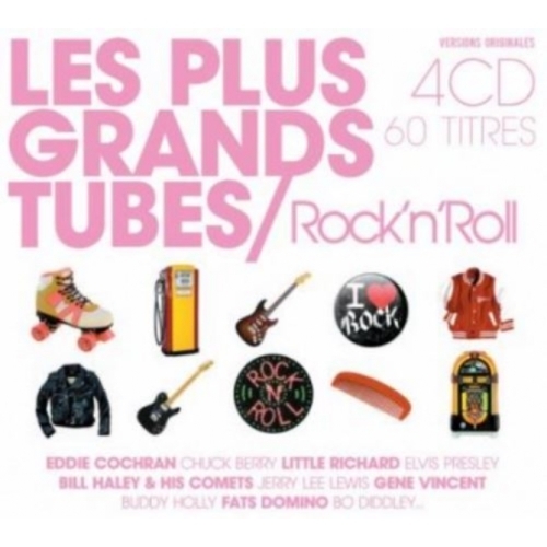 Les plus grands tubes rock'n roll - Digipack 4 CD 