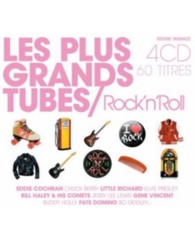 Les plus grands tubes rock'n roll - Digipack 4 CD 
