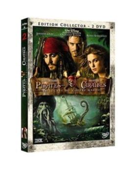 PIRATES DES CARAIBES LE SECRET DU COFFRE MAUDIT EDITION COLLECTOR 2 DVD 