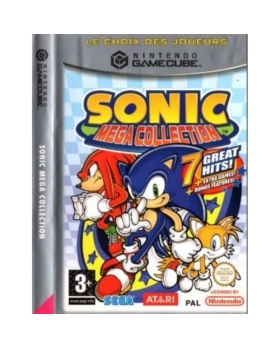 SONIC MEGA COLLECTION GAMECUBE AVEC NOTICE