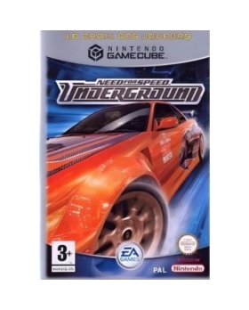 NEED FOR SPEED UNDERGROUND GAMECUBE AVEC NOTICE 