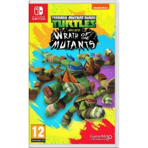 TEEANAGE MUTANT NINJA TURTLES ARCADE WRATH OF THE MUTANTS SWITCH 