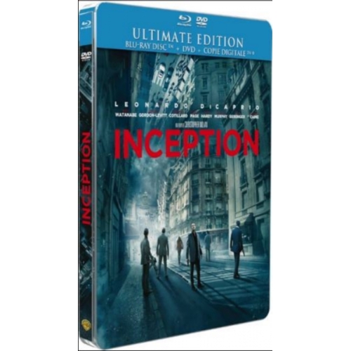 Inception Ultimate Edition boîtier SteelBook-Combo Blu-Ray + DVD