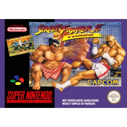 STREET FIGHTER II TURBO SNES EN BOITE SANS NOTICE 