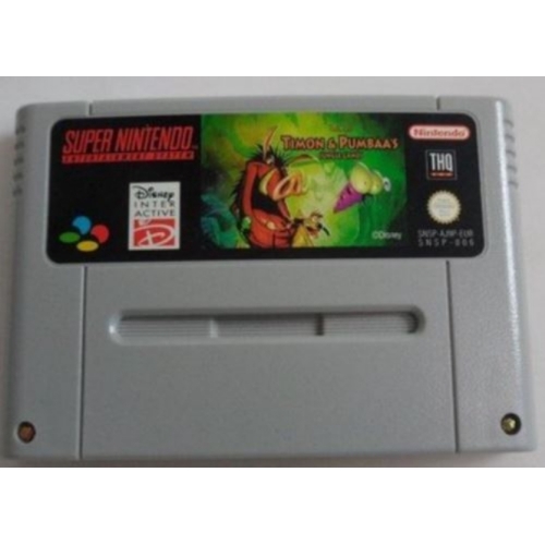 Timon Et Pumbaa S'éclatent Dans La Jungle Snes Loose 