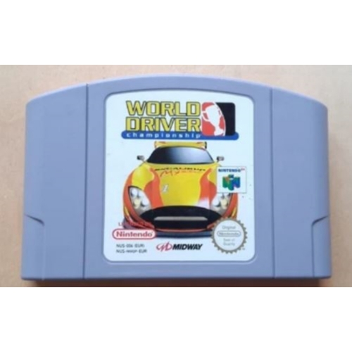 WORLD DRIVER CHAMPIONSHIP N64 LOOSE 