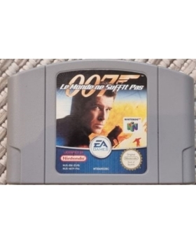 007 LE MONDE NE SUFFIT PAS N64 LOOSE 