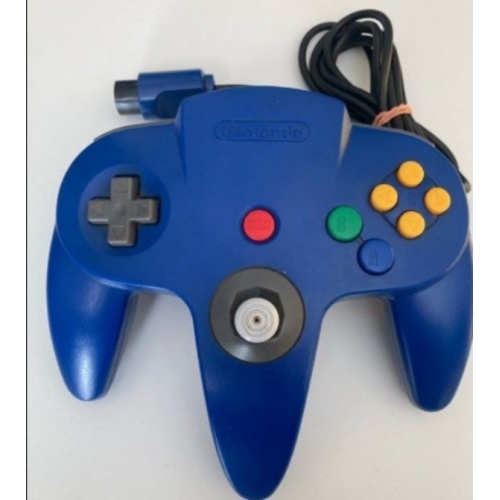 MANETTE NINTENDO 64 BLEU OFFICIELLE 