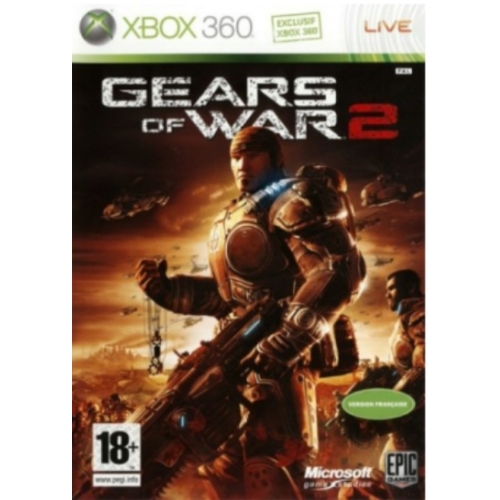 GEARS OF WAR 2 AVEC NOTICE XBOX 360