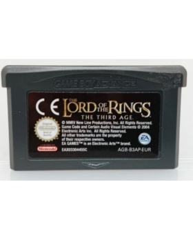 LE SEIGNEUR DES ANNEAUX LE TIERS AGE GAME BOY ADVANCE LOOSE