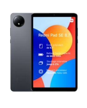 Redmi Pad SE GRISE 8.7 WiFi RAM:4Go 128Go Gris 8MPX PLAY STORE